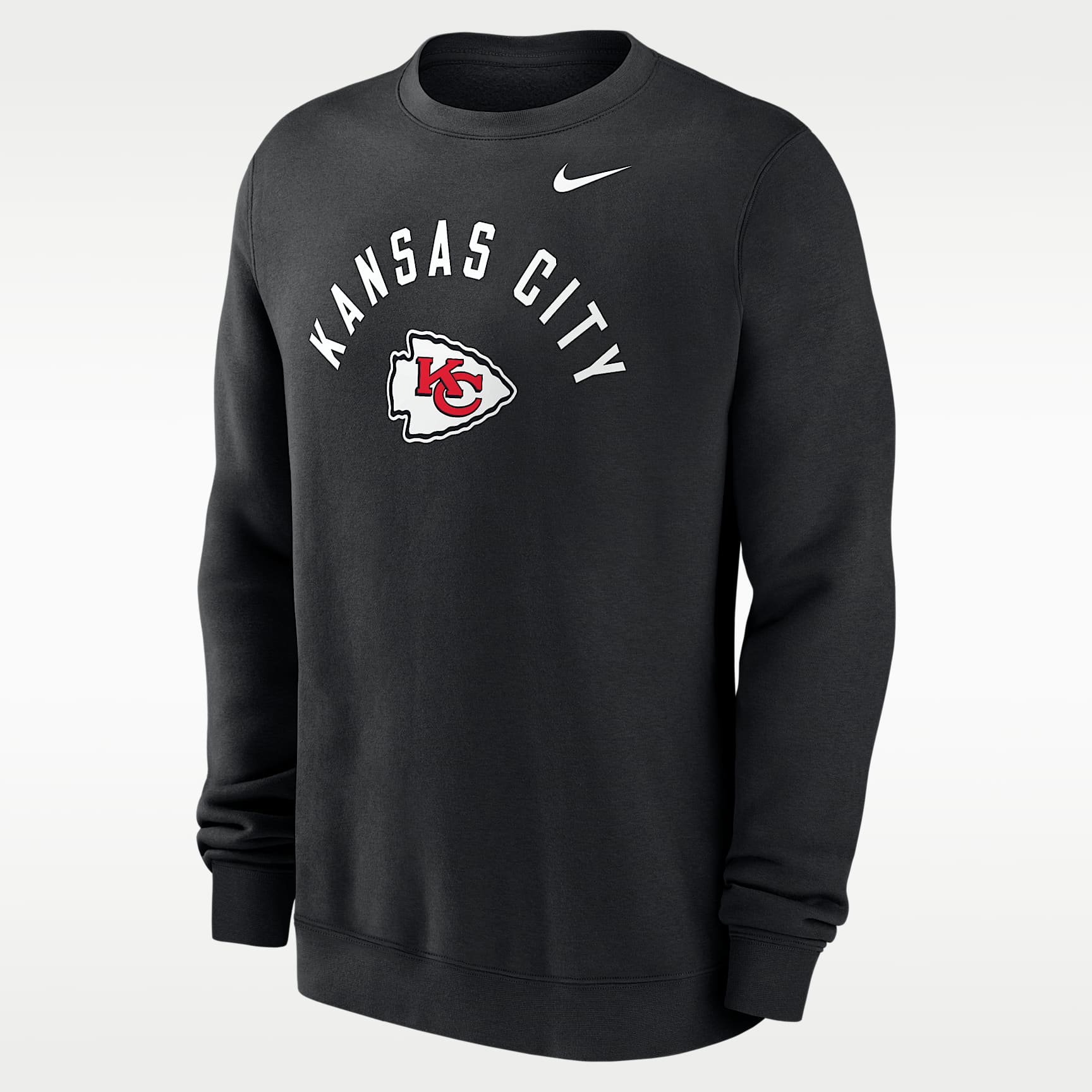 Kansas City Chiefs Club Men's Nike NFL Pullover Crew. Nike.com
